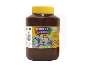 Tinta Guache 500ml Marrom - Acrilex