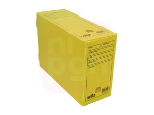 Caixa Arquivo Morto Polidello Oficio Amarelo