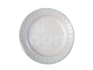 Prato Descartável Sobremesa C/10