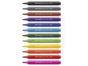 Canetinha Jumbo Triangular 12 Cores – Faber-Castell